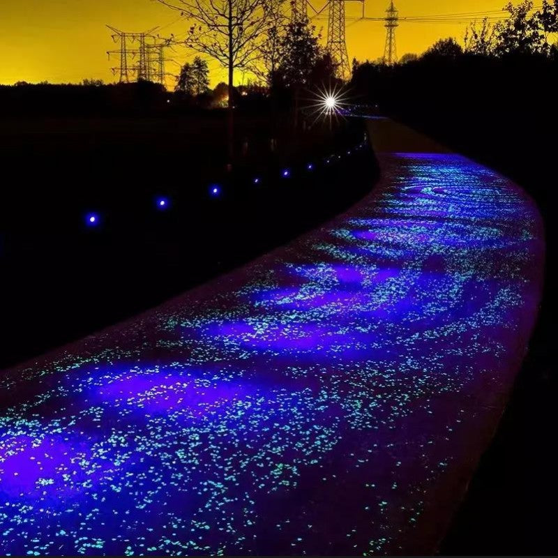 1000pcs Luminous Stones, Resin Glow In The Dark Rocks For Halloween Decor, Micro Landscape, Bonsai Decor, Pathway, Aquarium, Lawn, Yard, Fall Decor